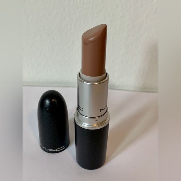 MAC Cosmetics FRESH BREW Lustre Lipstick Rare Discontinued Full Size *USED* Nude - Picture 7 of 7